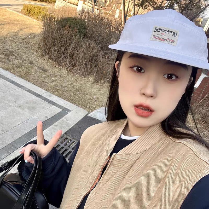 On the Moment Original Camp Cap C2 WHITE