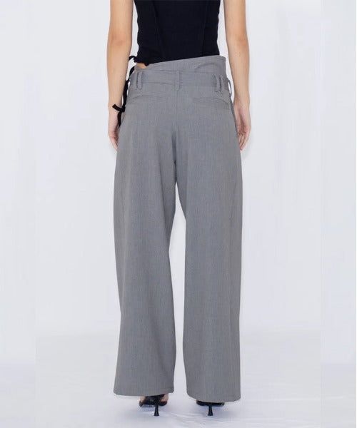 STRING WIDE TROUSERS