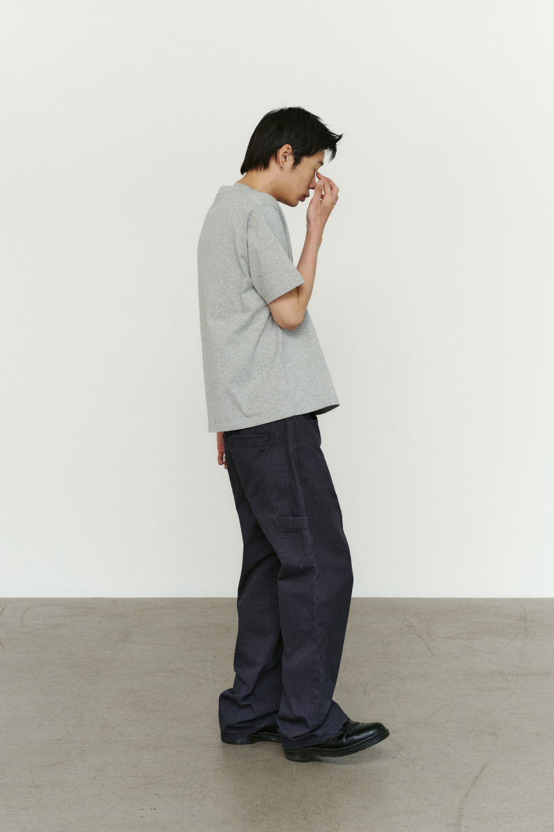 ローライズ フィット カチオン レギュラー パンツ(Washed Navy)