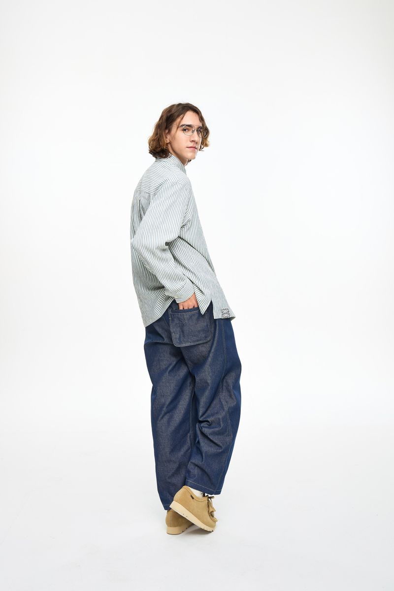 Cinamon Volume Denim Pants
