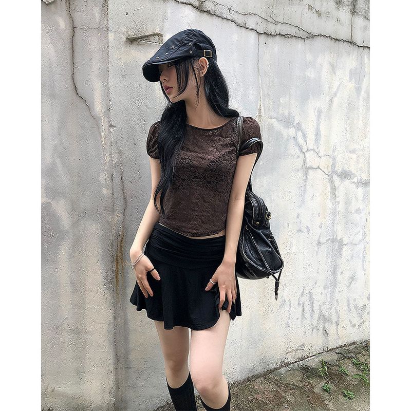 DEEP SWAY（ディープ スウェイ）の「Posy Lace Puff T（Tops）」
