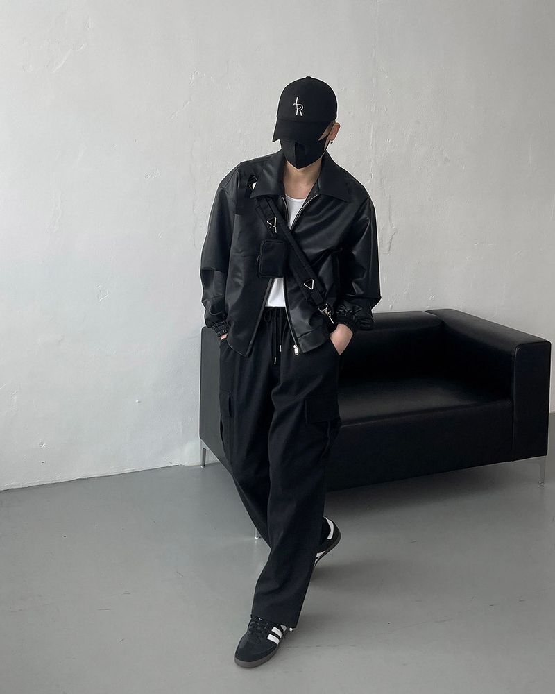Noir Wide String Pants (3 colors)