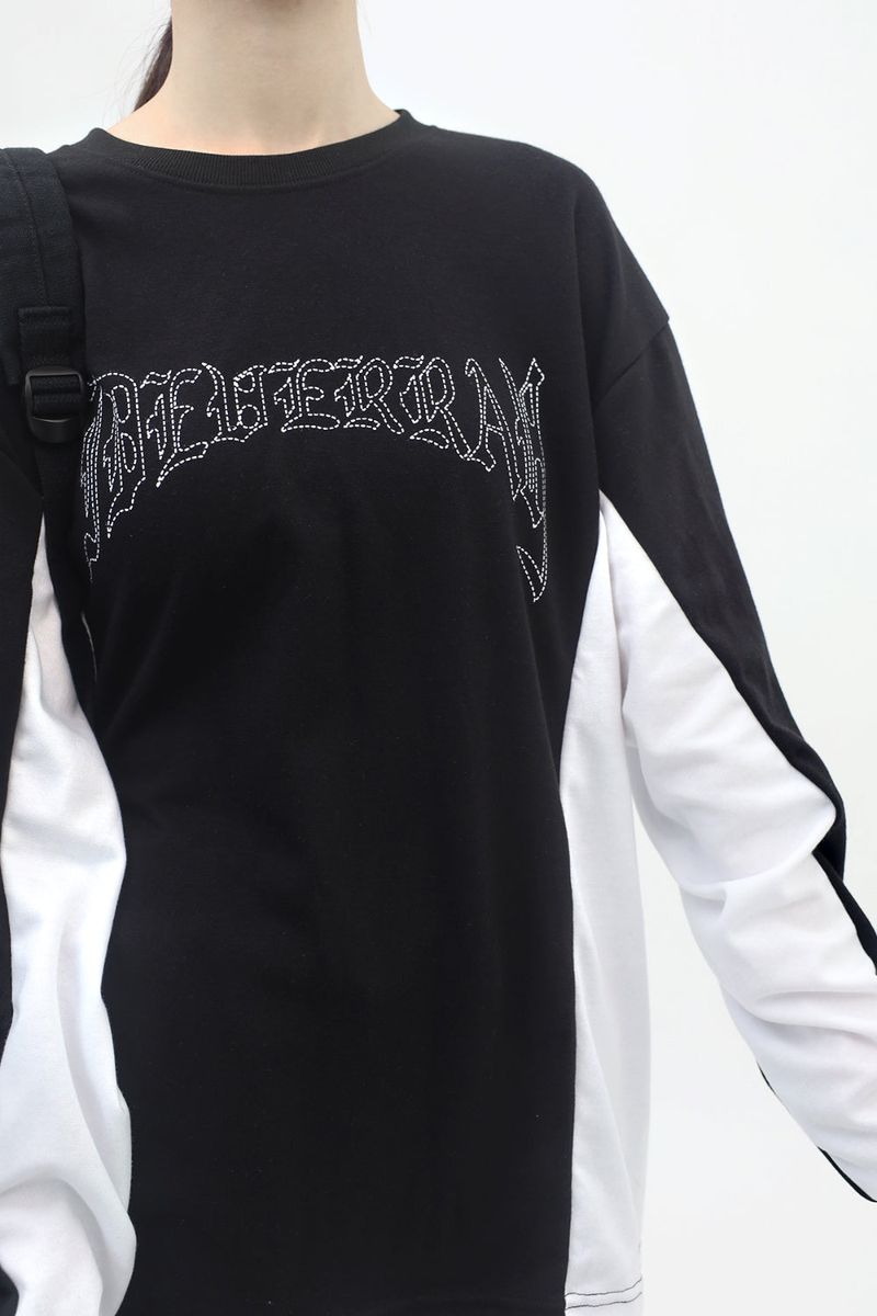 (Unisex) トフィンステッチTシャツ