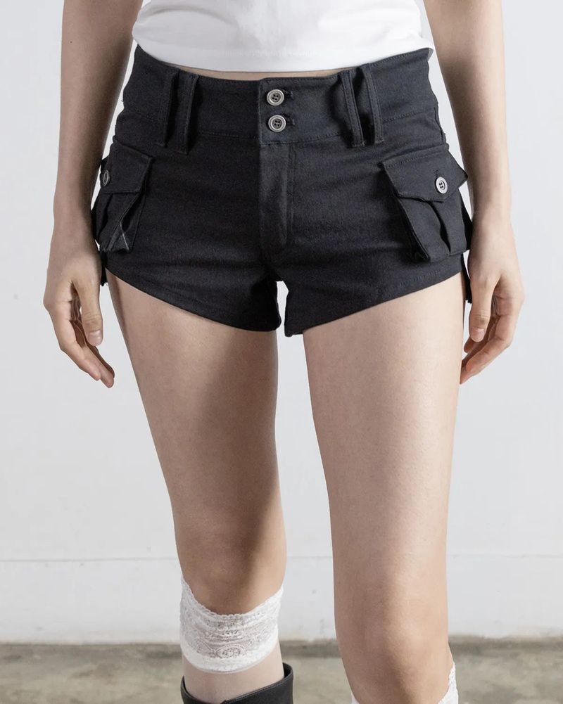 MagoRen SEOUL(マゴレン ソウル)の「カーゴショートパンツ ブラック(パンツ)」