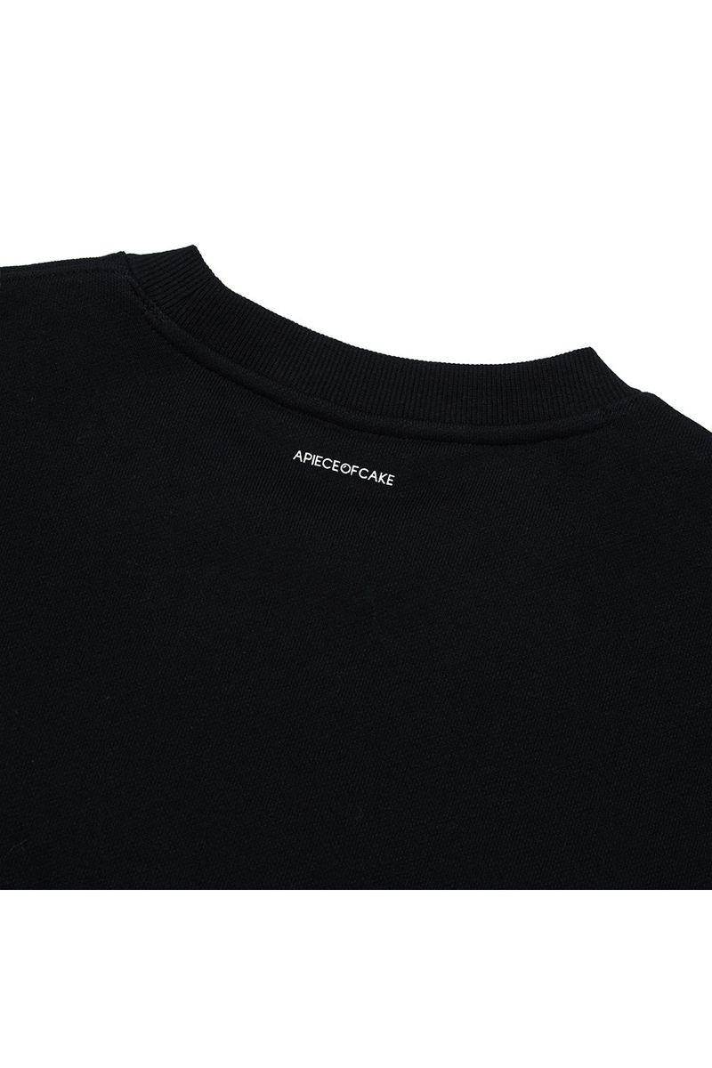 Reverse Bear Patch Crewneck_Black