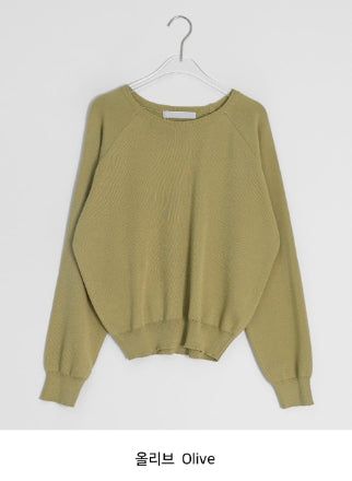 Miyabi Summer Color Round Knit