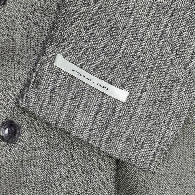 ASCLO Herringbone Darts Chester Coat (2color)