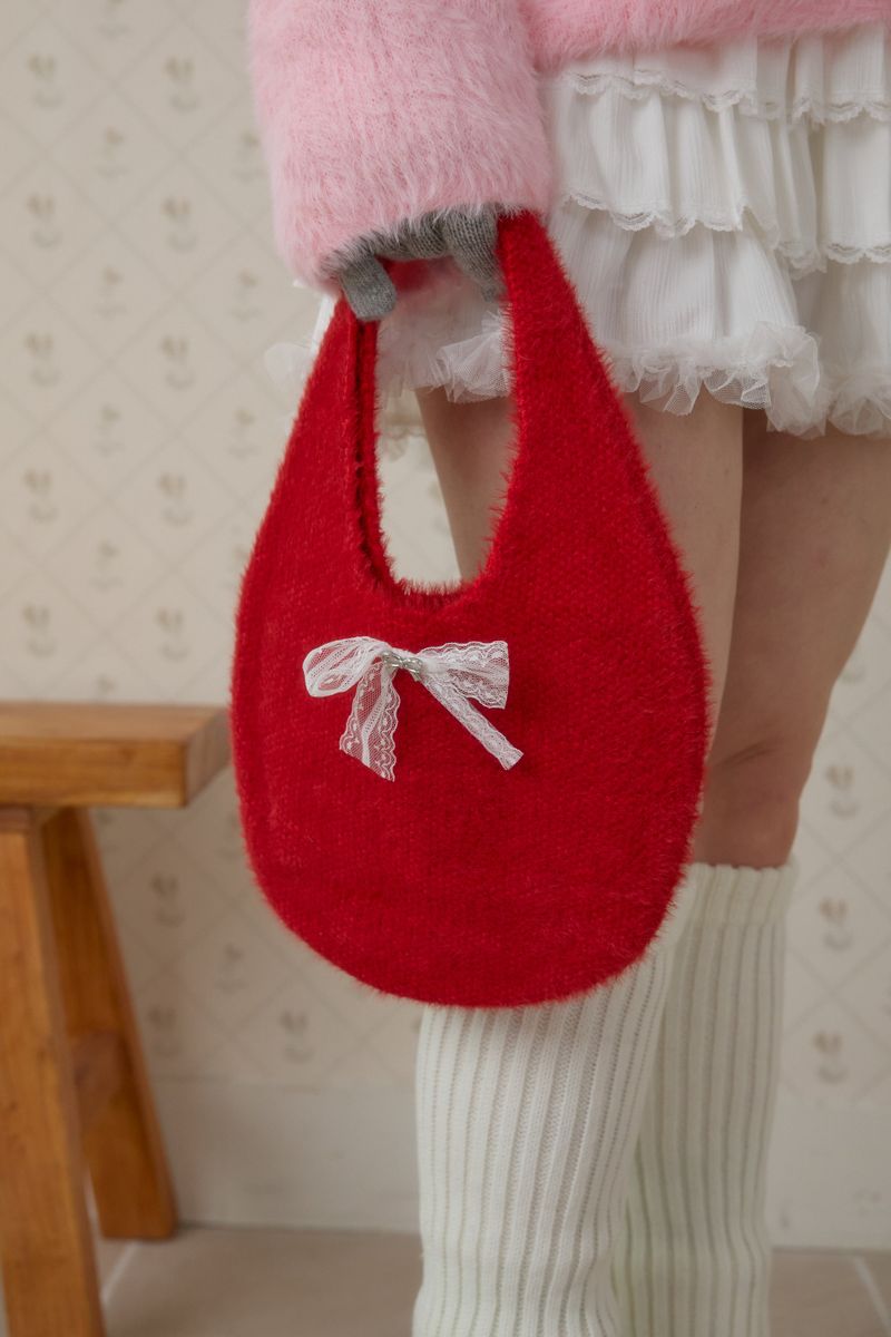 SWEET KNITTING MINI BAG