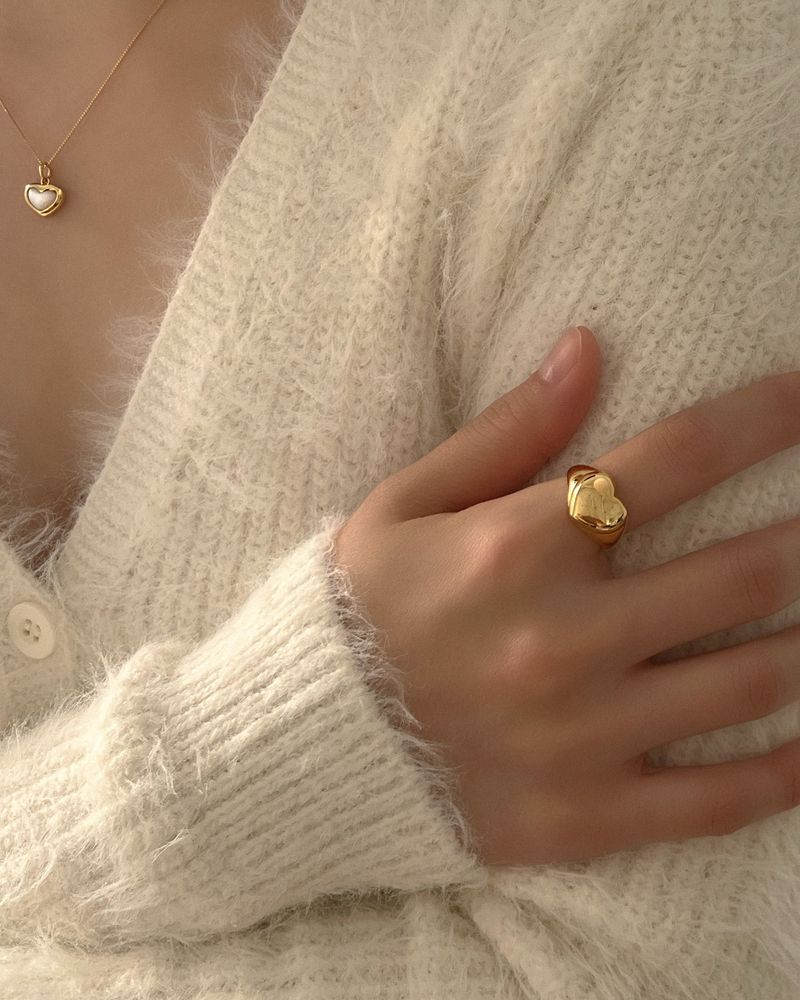 Loveholic necklace (silver)