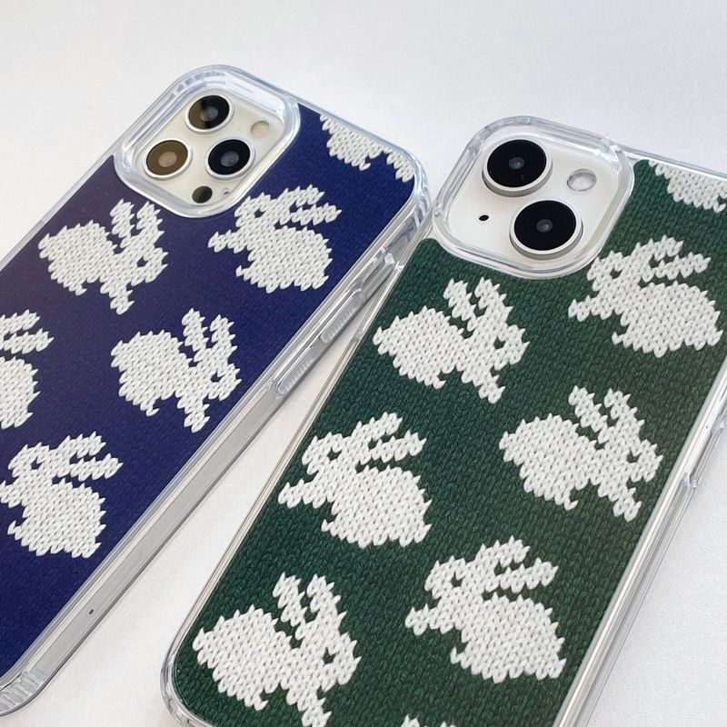 BUNNY HARD JELL CASE_GREEN