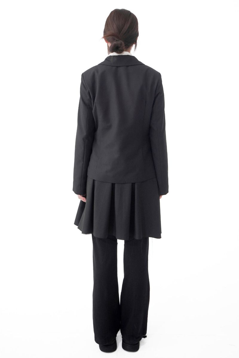  ROUND COLLAR CLASSIC BLAZER