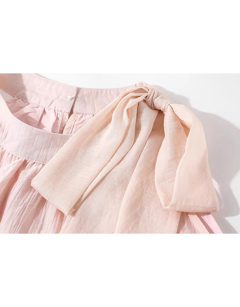Liber Halterneck Sleeveless Long Dress Pink