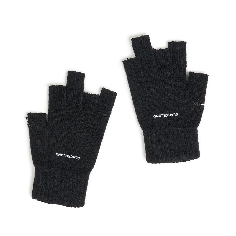 BBD Graffiti Logo Ripped Hand Warmer Gloves (Black)