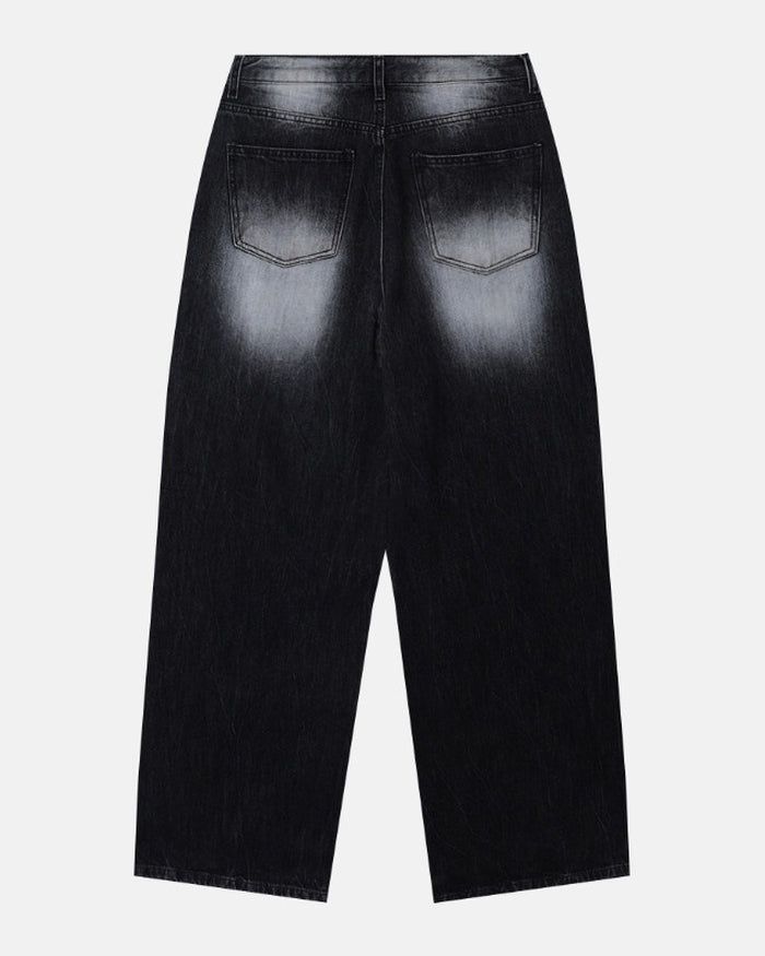 (UNISEX) Thunder Tin Wide Jeans