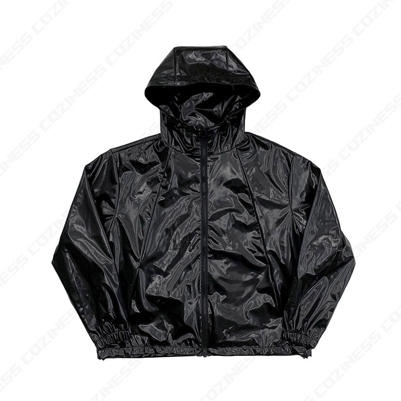 RH Pendant Enamel Leather Jacket (3 colors)