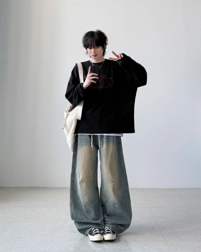 Casting Balloon Wide Denim