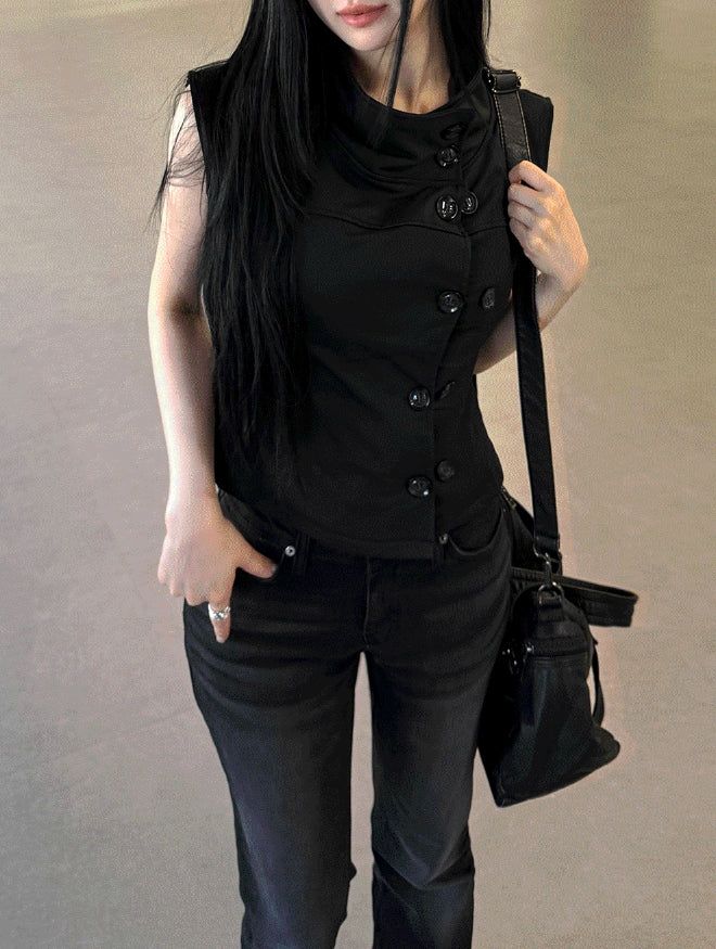Dark Addict Button Top