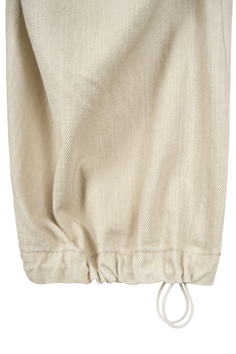 Slav pintuck cargo banding pants