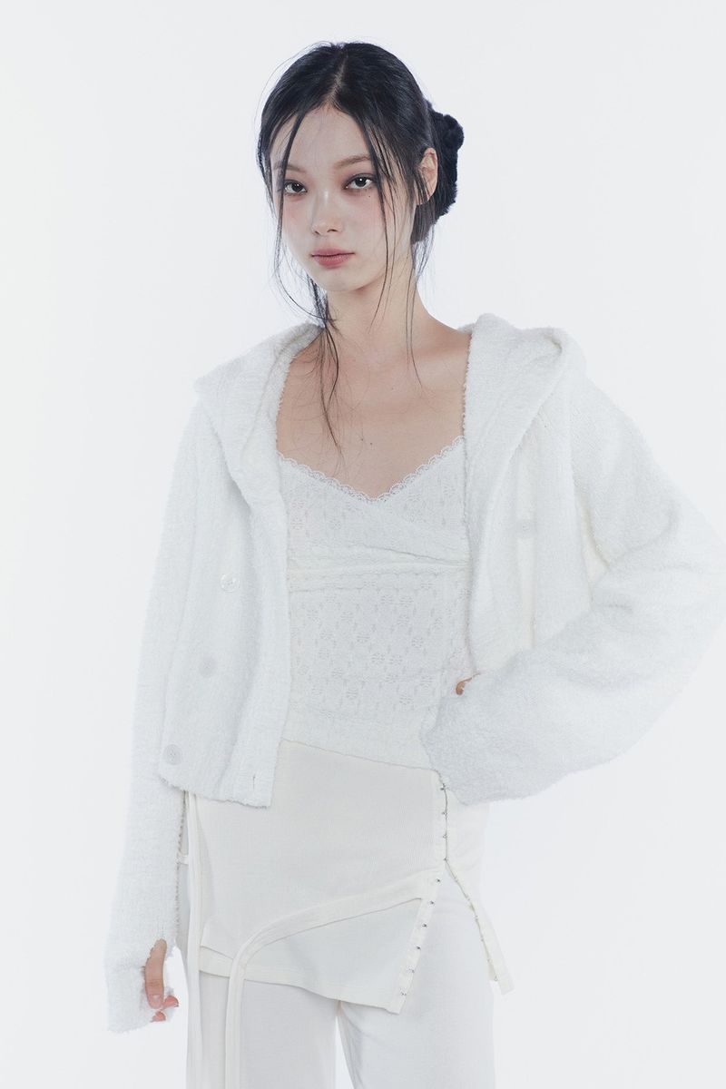 VERA LACE TOP ivory