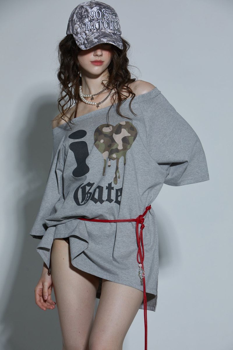 LOVE CAMO T-SHIRT