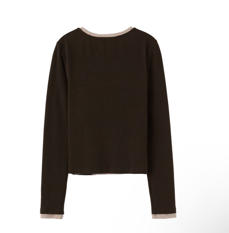 【即日発送】layered twist t-shirts