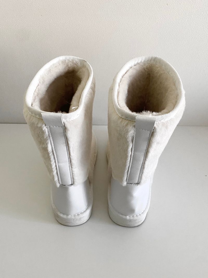 Norman middle fur boots