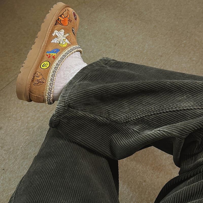 [Premium] Corduroy 3D Dyeing Pants (2color)