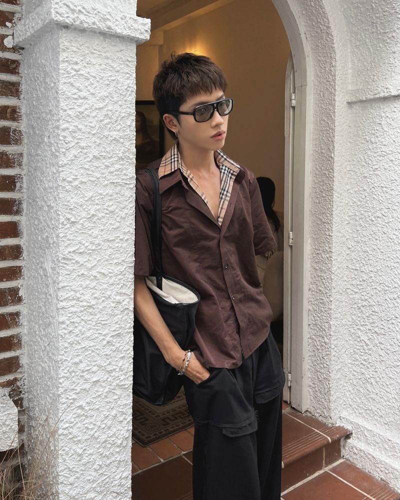 KMC Pretentious Mocha Layer Shirt