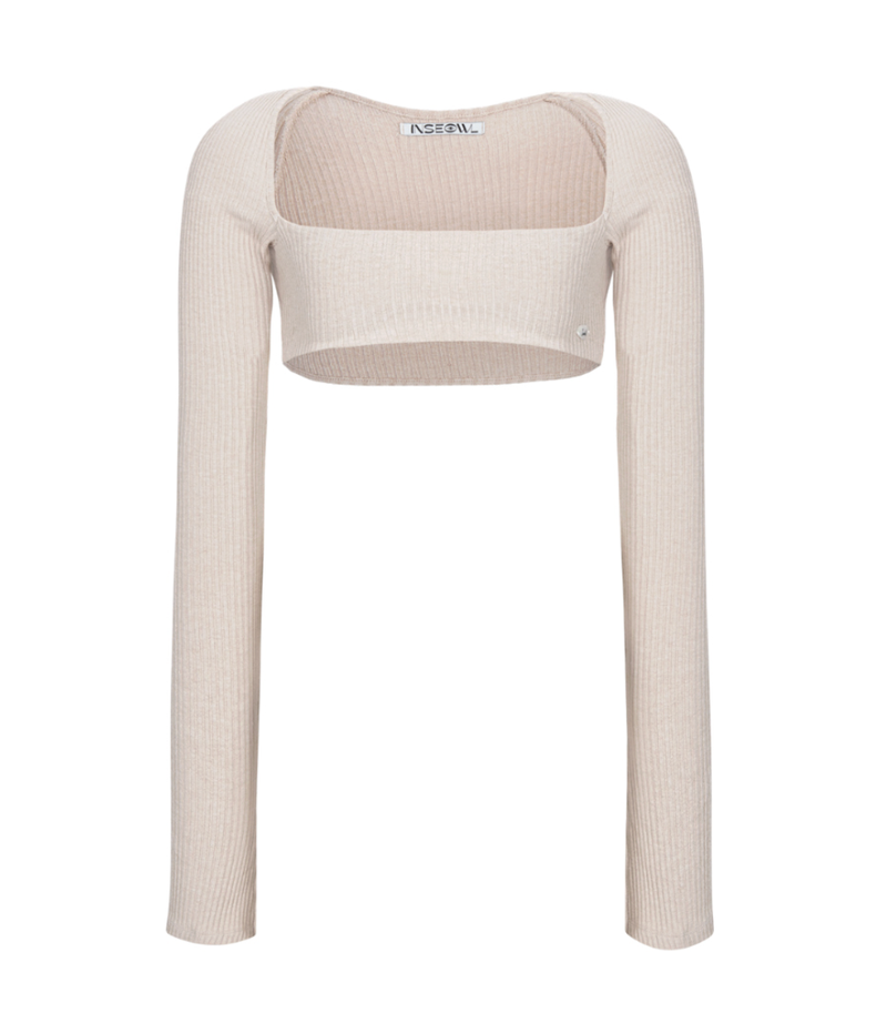SOFT POSE TEE - BEIGE