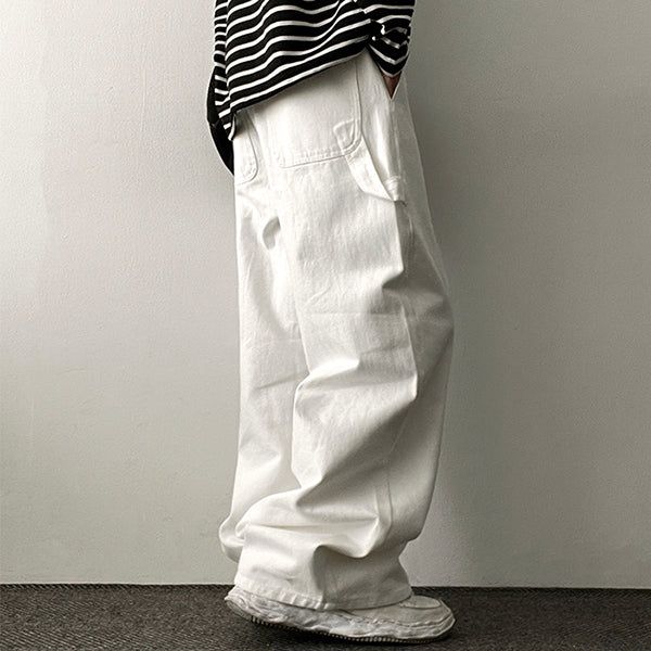 Issue Peach Cotton Pencil Pocket Pants