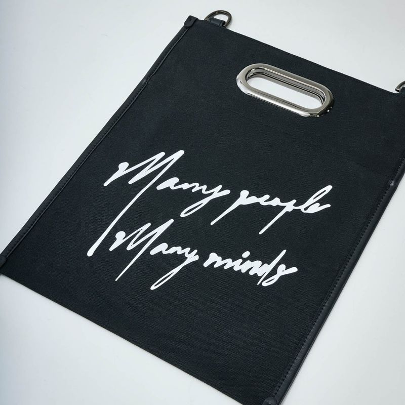 Organic Cotton x Apple Leather Record Bag