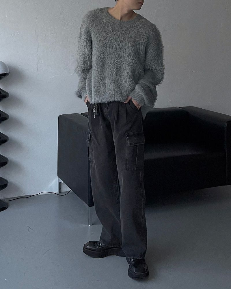 AZ - Y cargo denim (S ~ L)