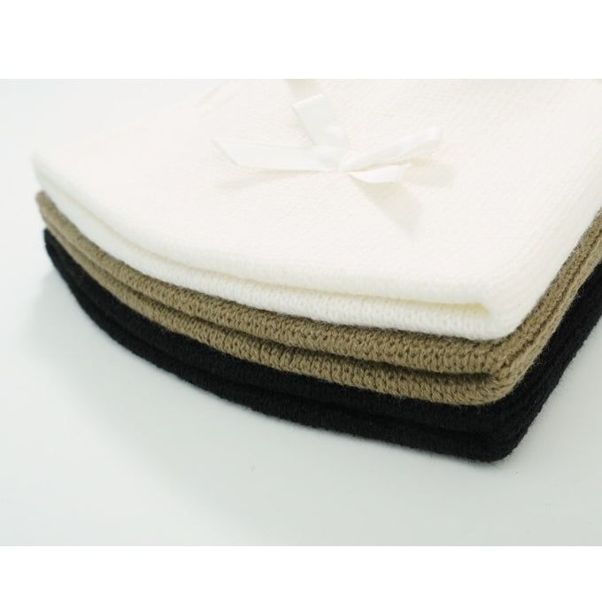 Cont ribbon beanie