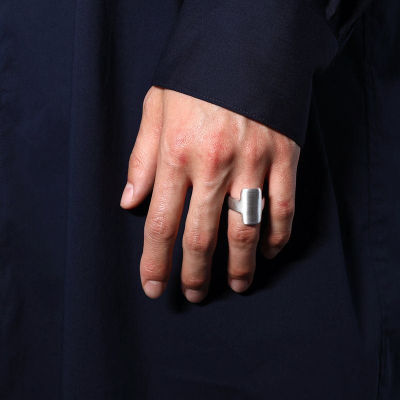 【MADE】 Men's square ring matt
