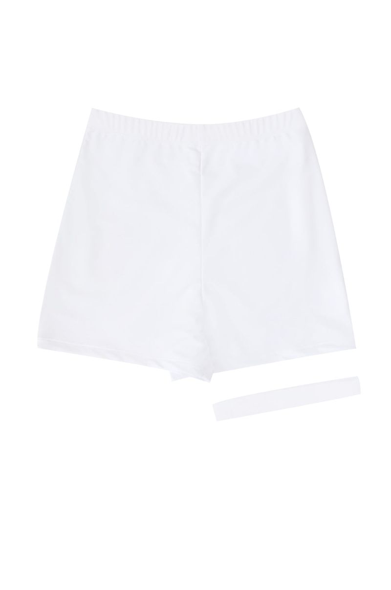 Two-way choker water short pants (white)