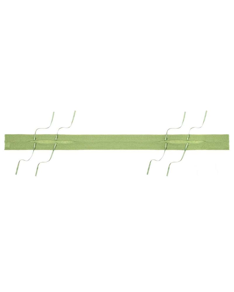 Ribbon Tied Muffler _ GREEN