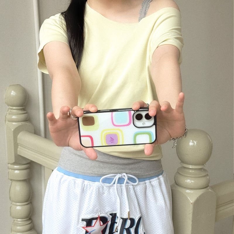 square pop glass case