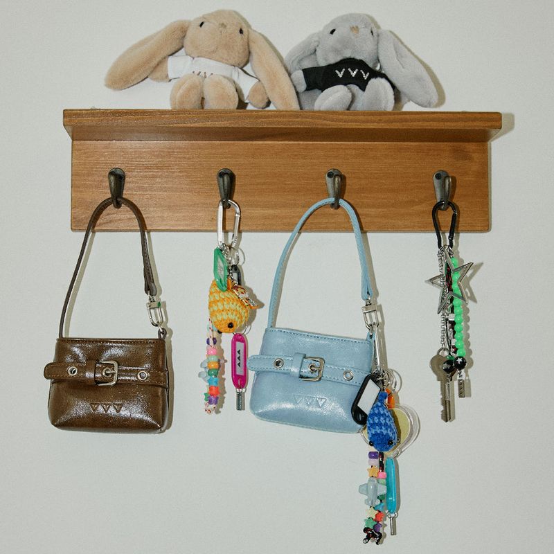Logo Key Star Pick Neon Beads Keyring
