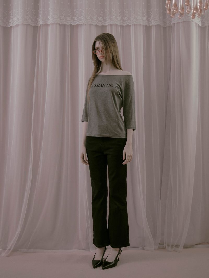 Gaussian Slim T Charcoal