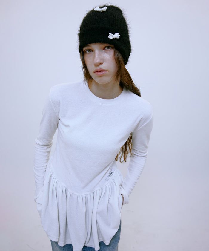 Flare Edge Top (WHITE)