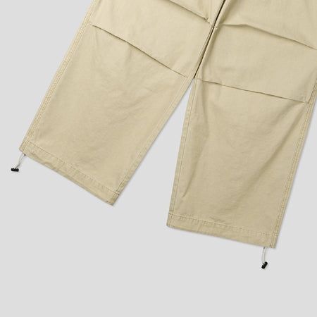 Draw Wash Parachute Wide Pants
