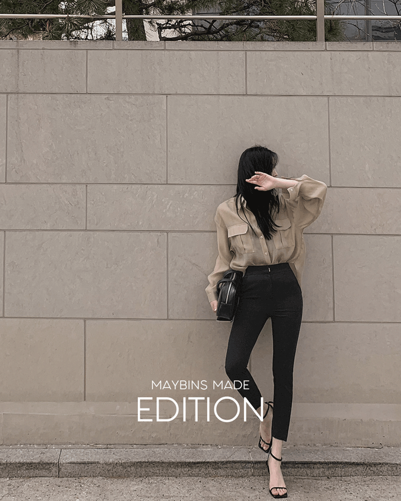 MAYBINS(メイビンス)の「【MADE】スリムフィットスラックス(パンツ)」