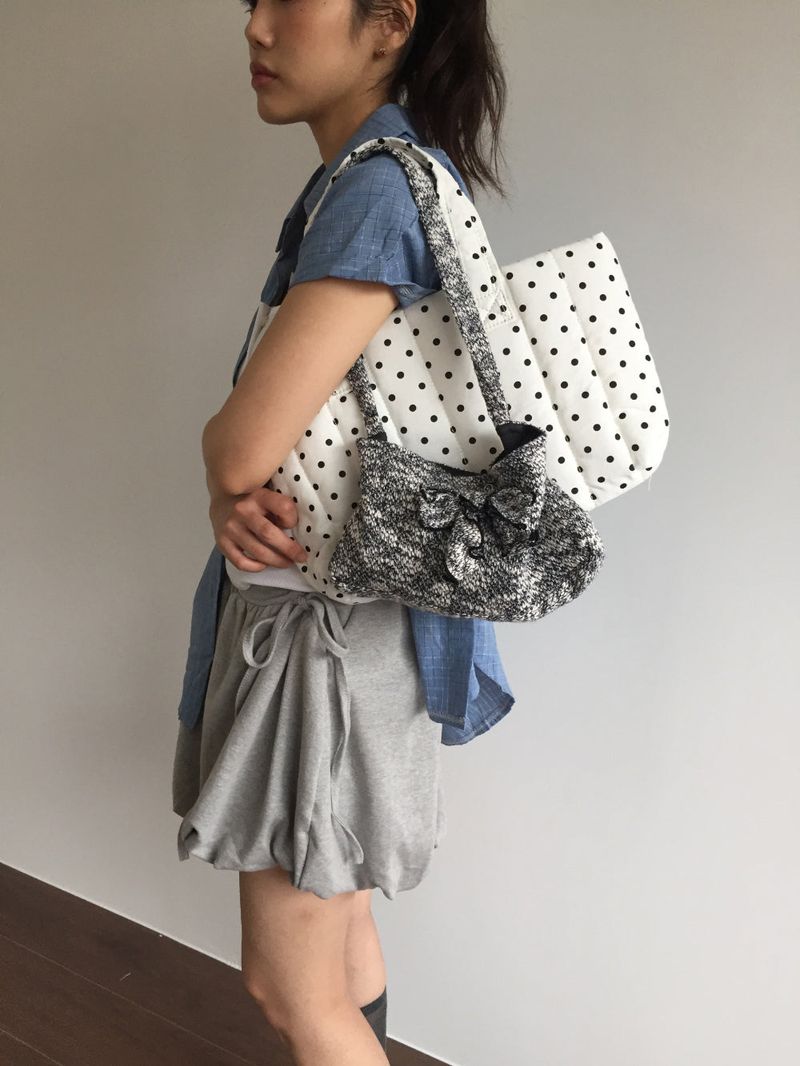 Quilted Dot Bag (4color)