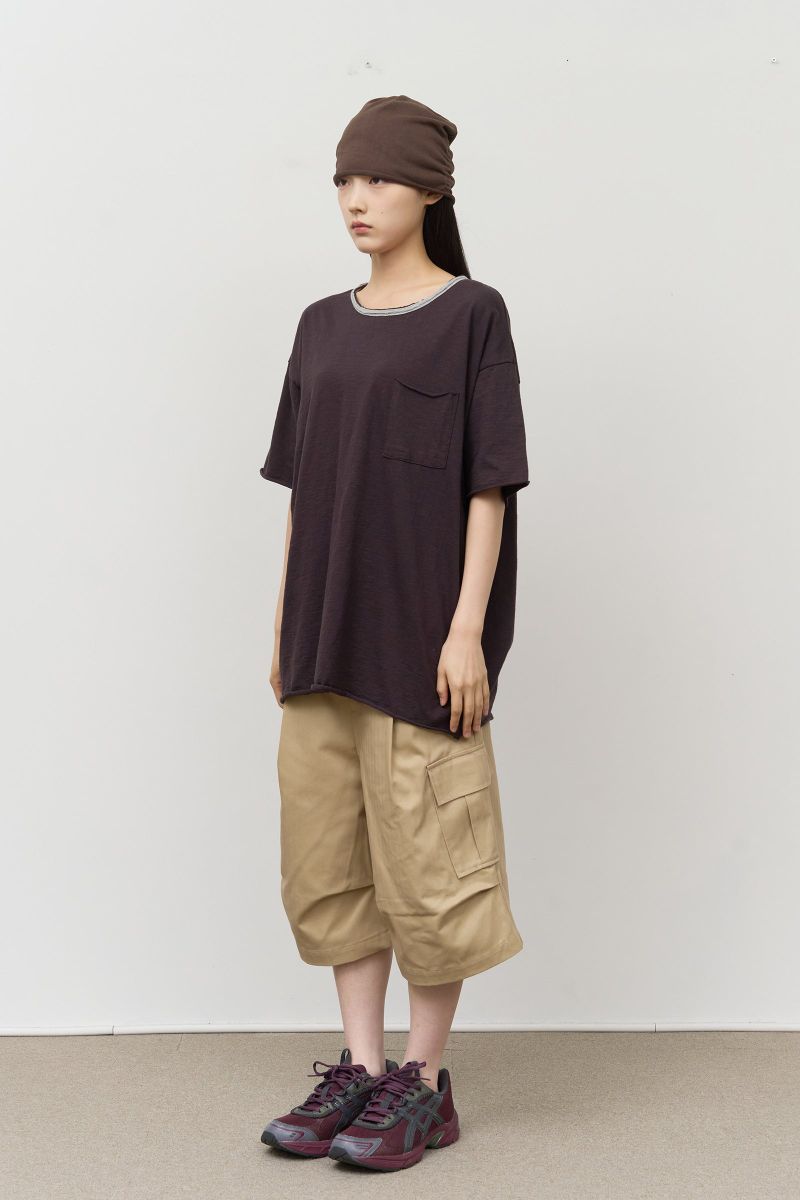 Pard Herringbone Cargo Bermuda