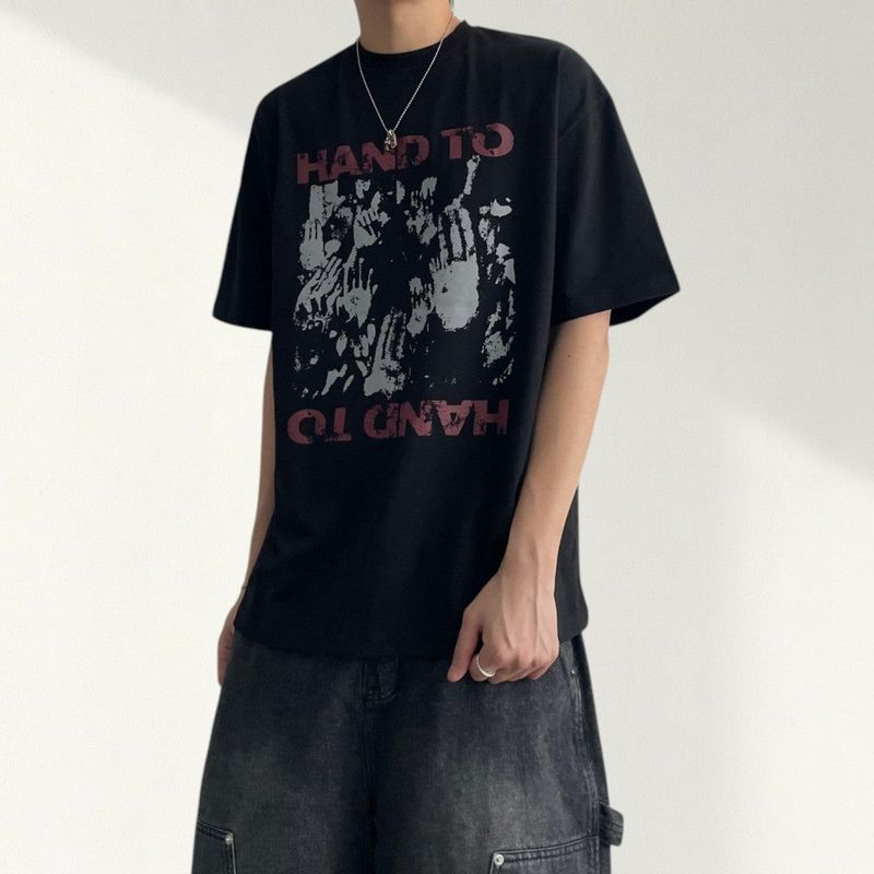 voarc（ボアク）の「Gram Hand-Printed Vintage Short Sleeve T-shirt （Tops）」