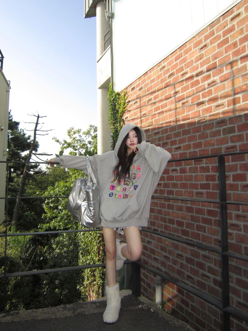 Alphabet hoodie