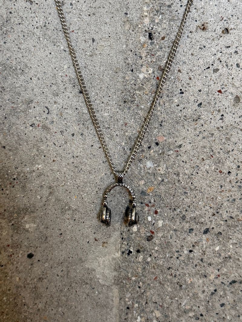 Circle Chain Necklace (Silver)