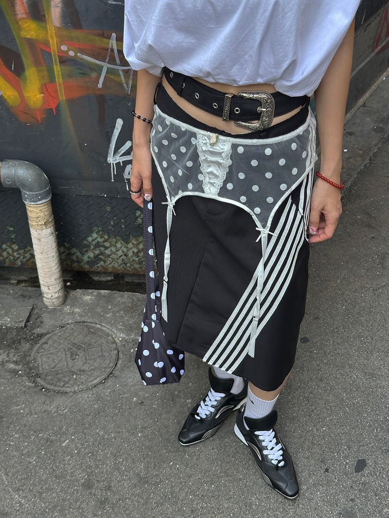 Stretto Slim Fit Wedge Sneakers