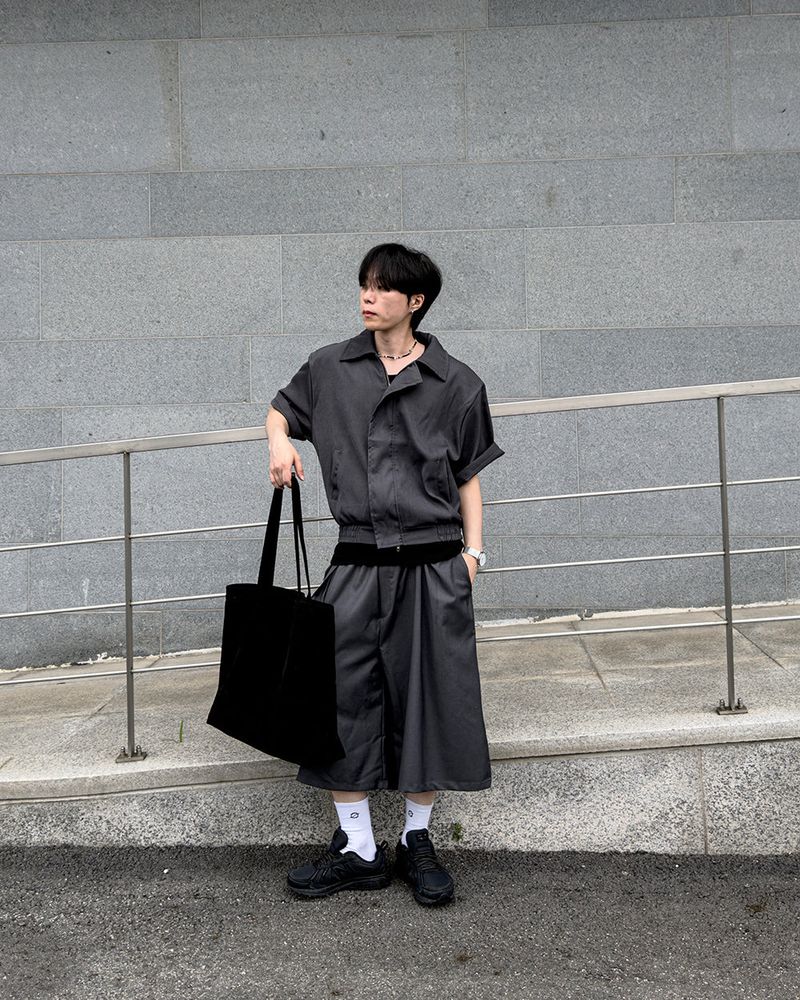 Er Minimal Half Crop Jacket