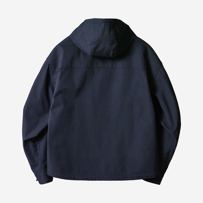 3 Layer Hard Shell Short-Jacket - NAVY